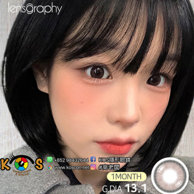 Lensgraphy 1Month Sweetcircle Choco 렌즈그라피 스윗서클 초코 원먼스 Lensgraphy 1Month Sweetcircle Choco 렌즈그라피 스윗서클 초코 원먼스